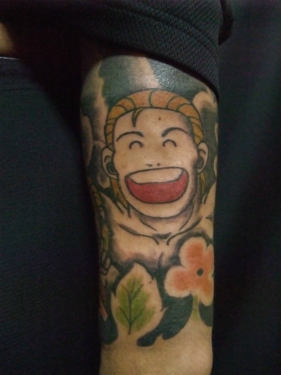 腕にジャングルの王者ターちゃんを彫りました D M Tattoo 航海日誌 F I